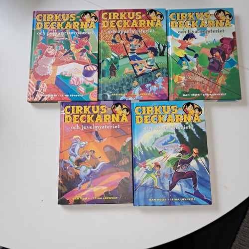 Cirkusdeckarna X 5 - Höjer & Lövkvist Titlar se bild