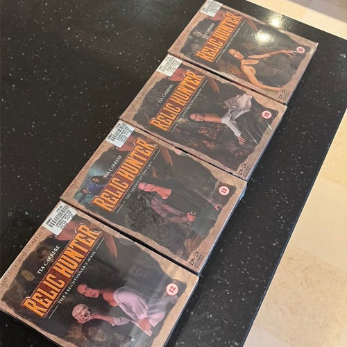 Relic Hunter – Complete UK DVD Collection Vol. 1–4 (Factory Sealed)