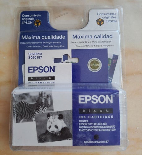 Genuine EPSON S020093 S020187 black Expired date