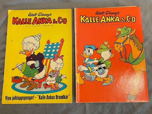 Kalle Anka X 2 , 32 & 47 - 1963