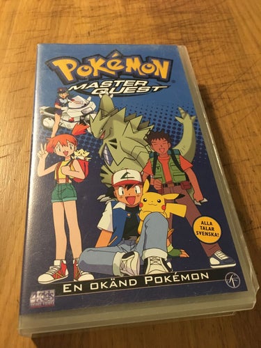 Pokemon Master Quest - En okänd Pokemon - VHS