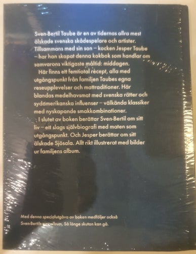 Middag med Taube - Jesper Taube, Sven-Bertil Taube inplastad NY