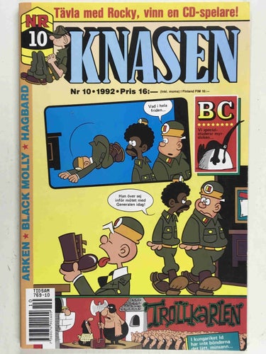 Knasen - 1992:10 Oläst!