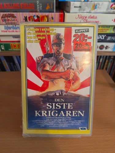 VHS - Den Siste Krigaren hyrvhs
