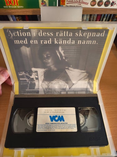 VHS - Den Siste Krigaren hyrvhs
