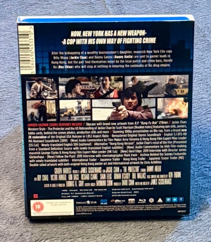 88 films • The Protector • Limited Edition slipcover • Blu-ray • UK Import