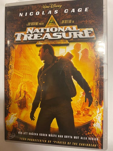 DVD National Treasure Walt Disney TOPPSKICK