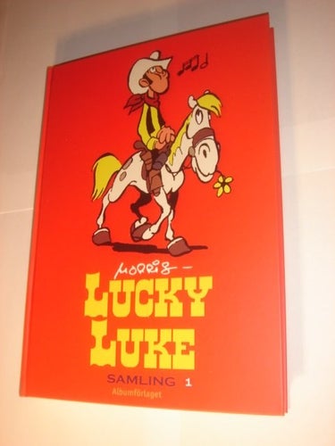 Lucky Luke Samling 1 NY INBUNDEN OLÄST