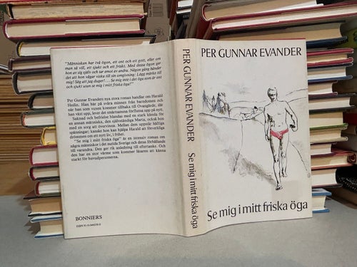 Se mig i mitt friska öga av Per Gunnar Evander. Bok. Very Fine plus
