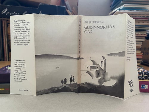 Gudinnornas öar av Bengt Holmqvist, bok, Very good plus