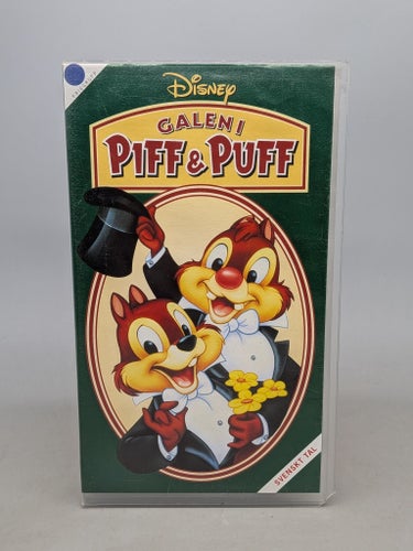 Disney - Galen i Piff & Puff - Svenskt tal - VHS