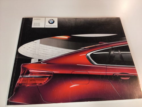 BMW X6 Broschyr