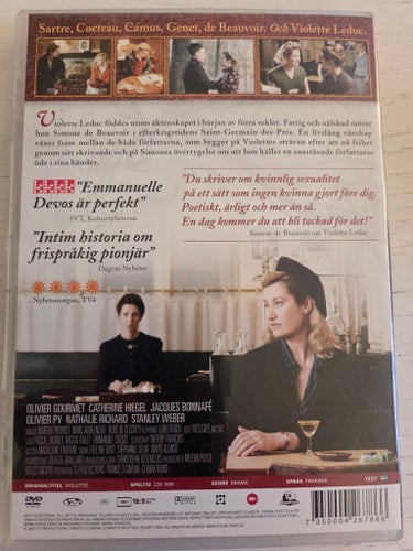 Violette (2013) - Sandrine Kimberlain/Emanuelle Devos - DVD