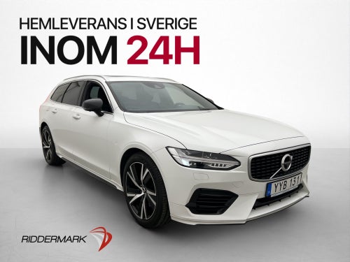 Volvo V90 Recharge T8 AWD R-Design H/K Värm HUD 360° Drag