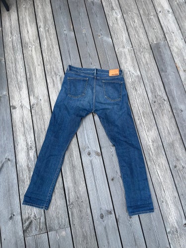 C.O.F. selvedgejeans, storlek 34