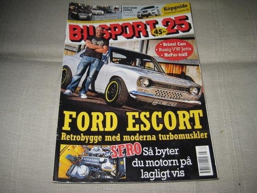 BILSPORT NR 25 2007 VW JETTA ,SUBARU IMPREZA ,M.M