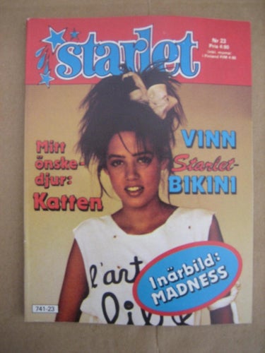 Starlet Nr:23-1983(Idolbild på Madness, Jamie Rose)