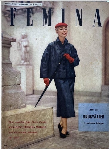 Femina 9 1954 Kjell Stensson, Calman de Pándy, Ole Palle Hansen, Brita Hellman