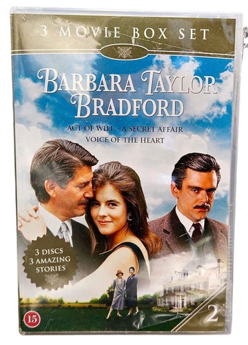Barbara Taylor Bradford, 3 Movie Box Set, DVD NY