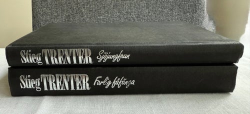 Stieg Trenter - Sjöjungfrun & Farlig fåfänga - Harry Friberg inbundna deckare