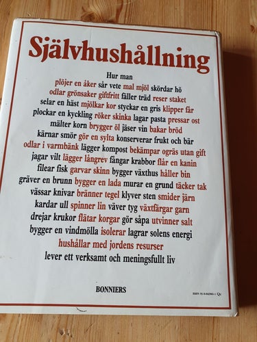 Självhushållning av John Seymour