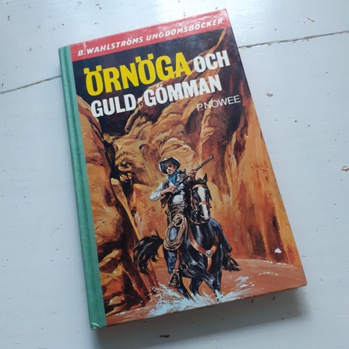 Örnöga och guldgömman av P. Nowee 1982 - Vintage