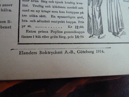 TIDSFÖRDRIF, 1914, I MAJ, TIDNING