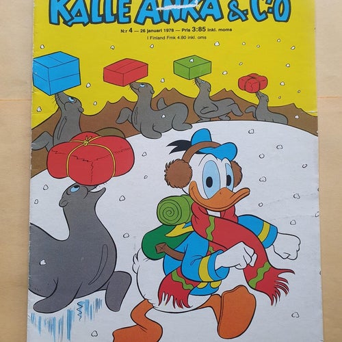 Kalle Anka & Co nr 4 från 1978