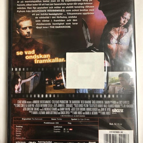 DVD The Darkroom INPLASTAD