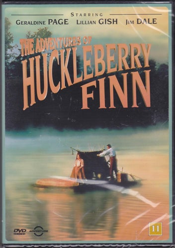 DVD / Huckleberry Finn / Geraldine Page, Lillian Gish, Jim Dale / Ny & Inplastad