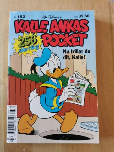 KALLE ANKAS POCKET - Nr 152 - Nu trillar du dit, Kalle!