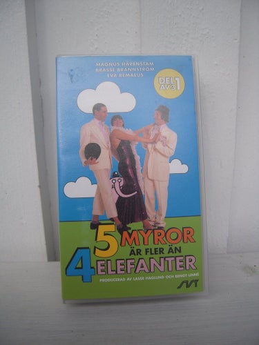 VHS 5 Myror är fler än 4 elefanter Del 1 av 3