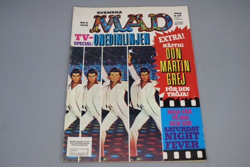 Svenska MAD Nr 8 1978
