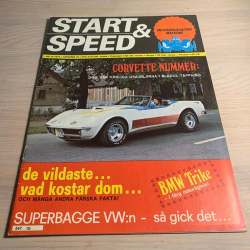 Start & Speed 1974 nr 10