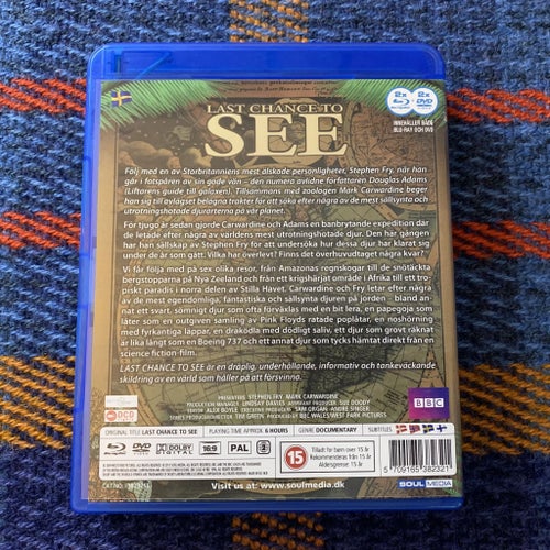 Last Chance to See | DVD & Blu-ray | 2011 Stephen Fry Douglas Adams