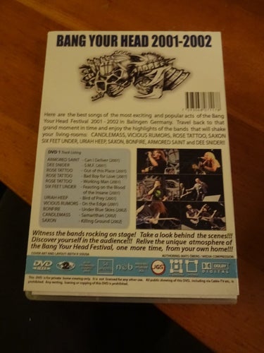 Toppskick Bang your head 2001-2002 2DVD