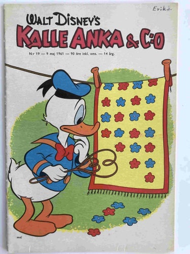 Kalle Anka - 1961:19 VF