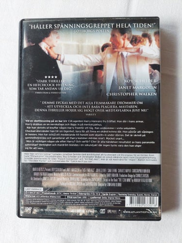 Last Embrace (1979) DVD - Svensk text - Roy Scheider Jonathan Demme