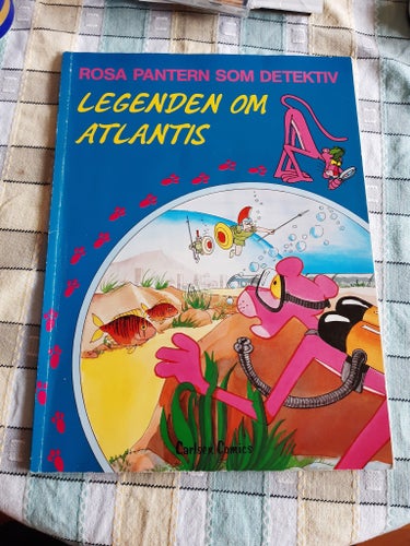 Rosa Pantern Som Detektiv Legenden Om Atlantis