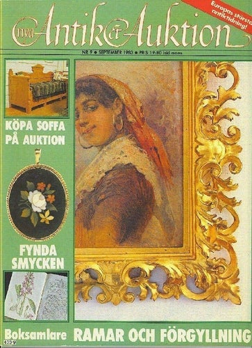 Antik & Auktion 9/1983 - Porsgrund, 1800-talets smycken, soffor m m