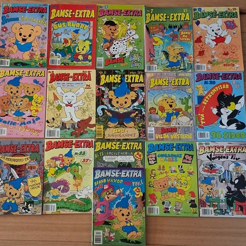 16 BAMSE EXTRA SERIETIDNING