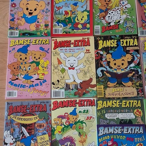 16 BAMSE EXTRA SERIETIDNING