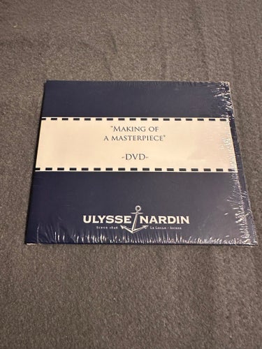 Ulysse Nardin inplastad DVD