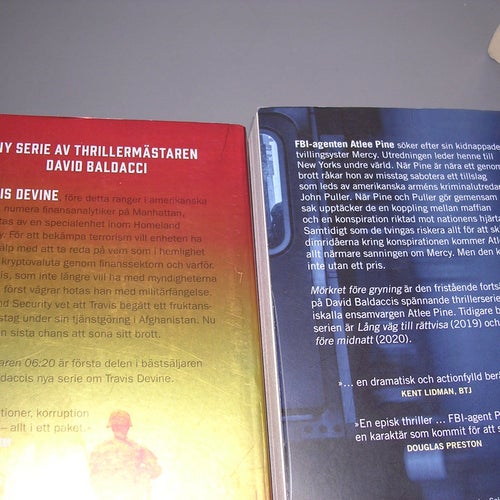 Spännande Höstläsning David Baldacci 5 Pocket