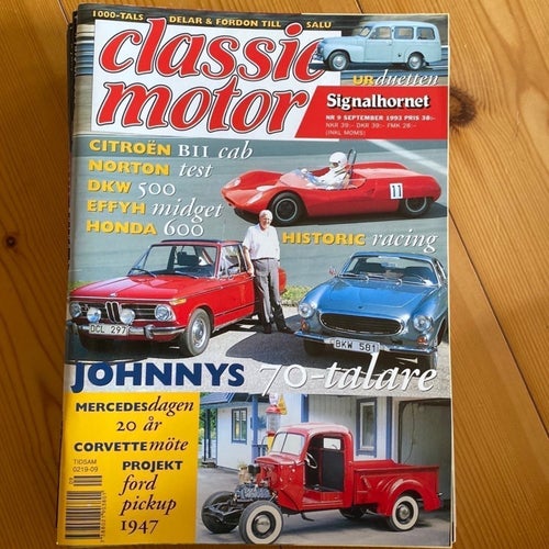 Classic Motor, 1993 nr 9