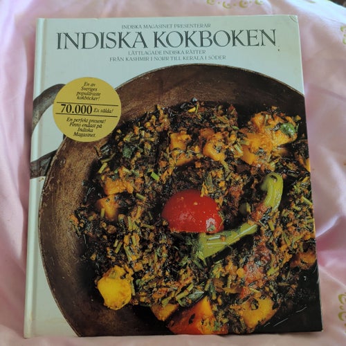 Indiska Kokboken av Mumtaz Khan, 1990