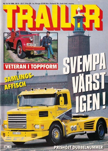 Trailer 1986-13-14 Svempa..Diamond T..Volvo F12 Intercooler