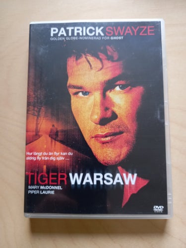DVD-FILM "TIGER WARSAW" MED PATRICK SWAYZE FRÅN 1988