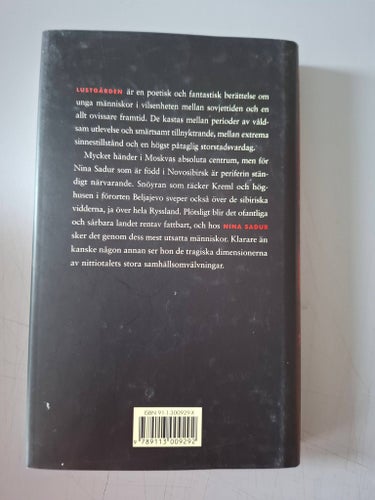Nina Sadur: Lustgården - roman