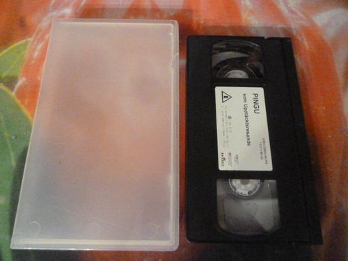 PINGU SOM UPPTÄCKTSRESANDE, VHS, BARNFILM